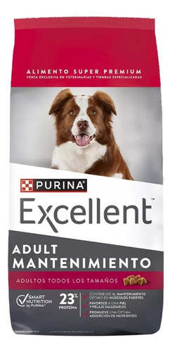 Excellent Dog Adult Maintenance X 20 Kg Mascota Food