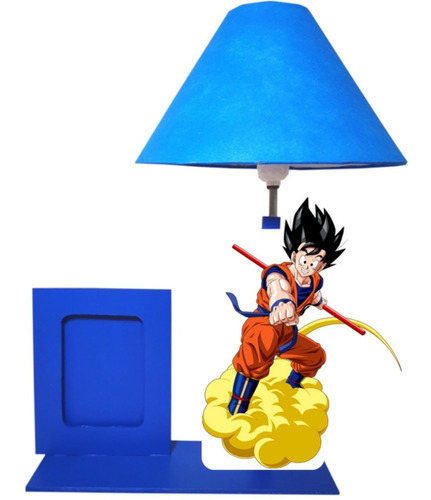  Lámpara De Buro Goku Con Portarretrato