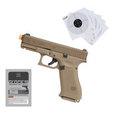 Glock 19x Blowback Gen 5 Bbs 6mm Airsoft Coyote Xchws C