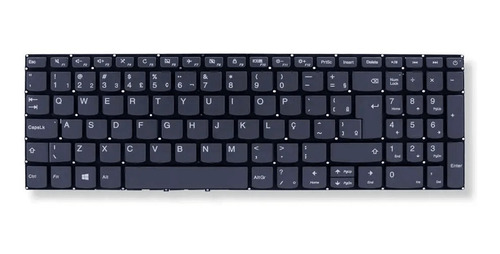 Teclado Para Notebook Lenovo Ideapad S145-15igm S145-15iwl