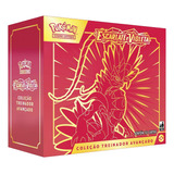 Box Pokémon Treinador Avançado Escarlate E Violeta