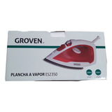 Plancha A Vapor Groven Es2350 170ml 1200w Roja 