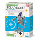 Kit Robot Energia Solar Sin Baterias Juguete Ecológico 