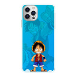 Capinha Luffy One Piece Azul Capa De Celular