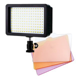 Foco Led De 160 Luces Para Fotografía Y Videos + 3 Filtros.