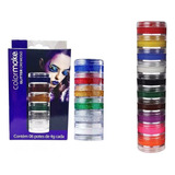 Torre Glitter + Tinta Cremosa Colormake Maquiagem - Festa
