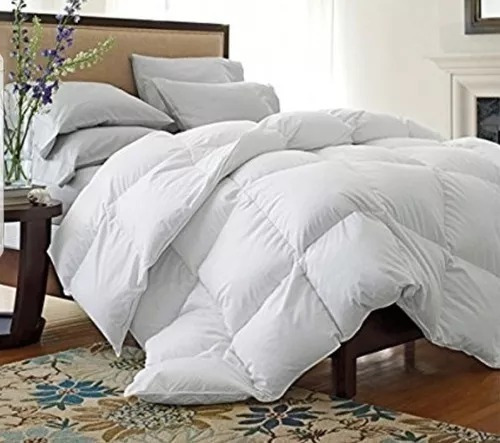 Acolchado  Edredon 100% Duvet  Haussmann Queen Blanco Salobh