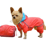 Impermeable Lluvia Para Perro Pequeño O Cachorro C73-77