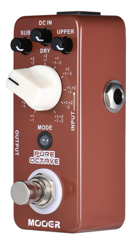 Pedal De Efectos Effect Octave Octave Mini Mooer Guitar Pure