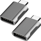 Adaptador Otg Tipo C A Usb Hembra 3.0 Type-c Universal 2 Pcs