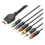 Cable Audio Video Componente Hdtv Para Ps2 Y Ps3 1.8m