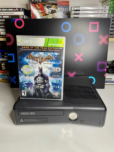 Xbox 360 Slim S 4gb Excelente + Fuente Original 220v