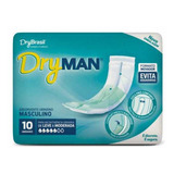 Absorvente Masculino - Dry Man - Kit 4 Pct - C/ 10 Unidades