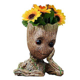 Bbest Guardianes De La Galaxia Groot Pen Pot Tree Plumas Par