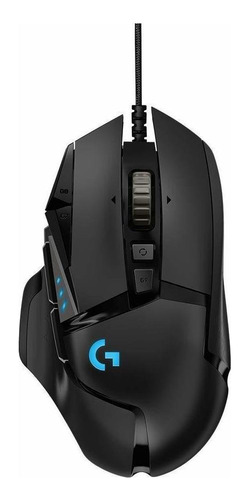 Mouse Gamer Logitech G Series Hero Rgb G502 Negro 910-005550