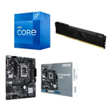 Kit Actualización Core I7 12700 Con Gráficos H610 Ram 32gb