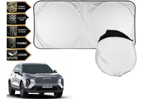 Protector Cubresol Plt Con Ventosas Gwm Haval Jolion 2024