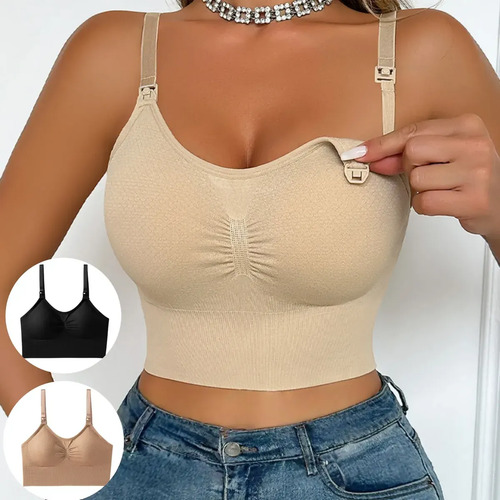 2pk Brasier De Lactancia Piezas Ropa Maternidad | Meses sin interés