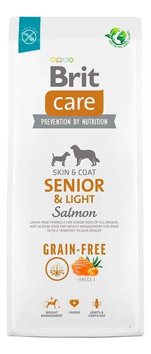 Brit Care Dog Grain-free Senior & Light Salmon 12kg