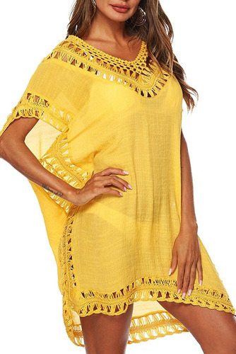 Salida De Playa Pareo Cover Up Baño Ropa Vestido Para Mujer