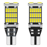 2 Focos Led T15 Pellizco Canbus Sin Error 45 Leds W16w 921 