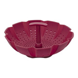 Cesto Escorredor Legumes De Silicone Cozi Vapore Euro Home