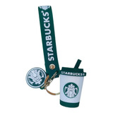 Llavero De Goma De Starbucks Excelente Regalo