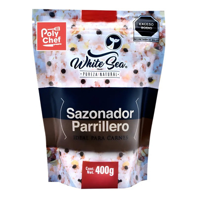 Sal Parrillera White Sea 400gr | Meses sin interés