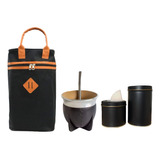 Set Matero Bolso Matero + Mate Pampa + Yerbera Azucarera