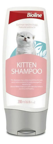Bioline Shampoo Kitten Para Gatitos 200ml