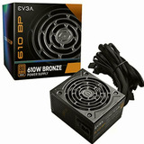 Evga 610 Bp, 80+ Bronce 600w + 10w, Fuente De Alimentación