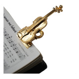 Prendedor Para Partitura Modelo Violino Miniatura 3d