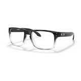 Óculos Para Grau Oakley Holbrook Rx Polished Black Clear