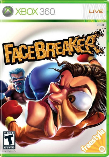 Jogo Facebreaker Xbox 360 Mídia Física Original Lacrado Loja