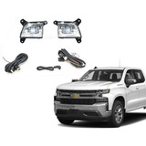 Kit Faros De Niebla Silverado 2019 2020 Led C/cables