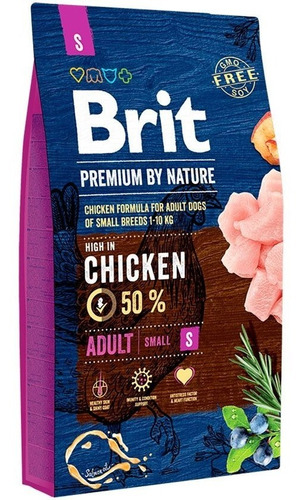 Brit Premium Adulto Small 3kg Razas Mascotas