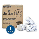 Sanitas Toalla Interdoblada Con 2000 Pieza 20 Paquetes Doble