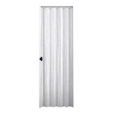 Porta Sanfonada Interna Plasbil Pvc Mont Blanc, 210 X 80 Cm 