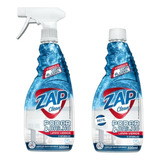 Combo Limpa Vidros Zap Clean Aparelho 500ml + Refil 500ml