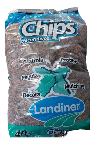 Chip Corteza Árbol Decorativo 40lt Landiner Metanoia Grow