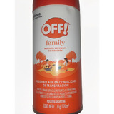 Repelente Para Insectos Off Family 12 X 170 Ml X Pack