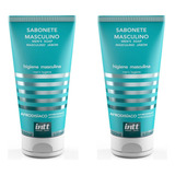 Kit 2 Sabonete Intimo Masculino Perfume Exclusivo Eros Intt