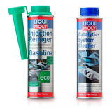 Combo Limpia Inyector Nafta Y Limpia Catalizador Liqui Moly 