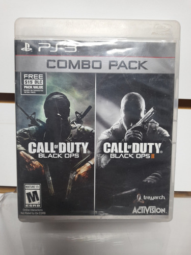 Call Of Duty Black Ops Combo Pack Ps3 Físico Impecable