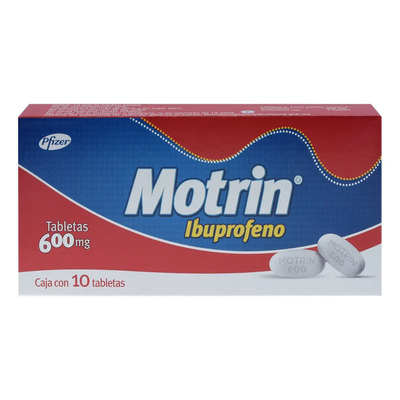 Motrin Tableta 600 Mg, 10 Tabletas | MercadoLibre