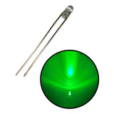 Diodo Led Ultrabrillante 3mm Mini Color Verde 100 Piezas