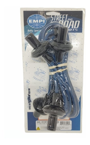 Empi Cables De Bujías 7mm Azul Para Vocho 00-9407-0