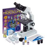 Microscopio Biológico Binocular 40x-2500x De B100c-sp14-cls-