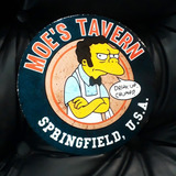 Cartel De Chapa Redondo Los Simpson Taberna De Moe