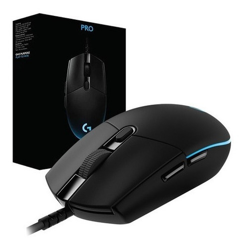 Mouse De Juego Logitech Pro Series G Pro Hero 16k Negro